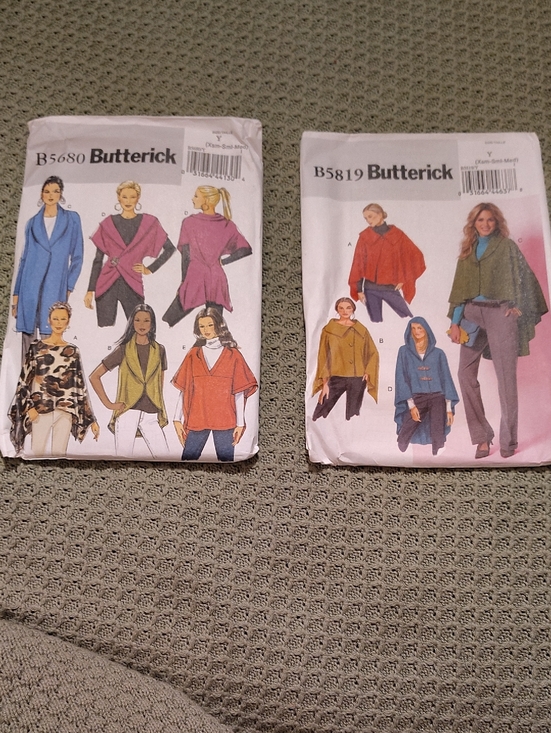 Butterick Sweaters - Butterick Patterns Lot of 2